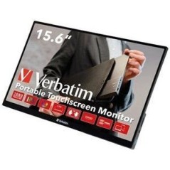 Verbatim PMT-15 156 Full HD Monitor - 1920 x 1080, HDMI & USB-C Connectivity, Stunning Visuals!